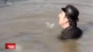 Der Weg nach K&ouml;ln... bei Hochwasser... (Sketch)