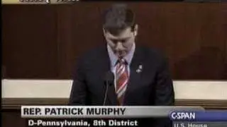 Rep. Murphy: Closing Speech on Iraq Accountability Act