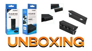 DOBE PS4 Slim USB Hub (TP4-821) Unboxing, Hands-on & Setup