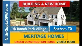 Meritage Homes | Sachse, TX | Building A New Home - July 2022 | Under Construction Video Tour