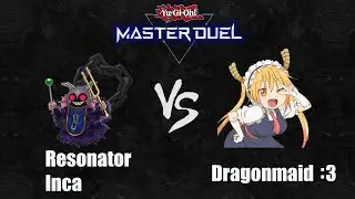 Resonator/ Red Dragon Archfiend going 2nd OTK vs Dragonmaid - MASTER DUEL