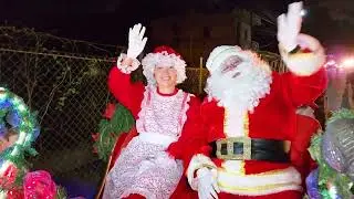 Inauguración de Las Luces Navideñas en Tejutla, Chalatenango, El Salvador 2022.