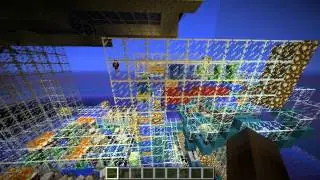 Minecraft creation: Fully automatic cobble farm - 5600 cobble/h