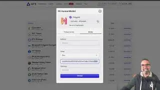 Cómo enviar tokens desde tu HumanWallet hacia fuera