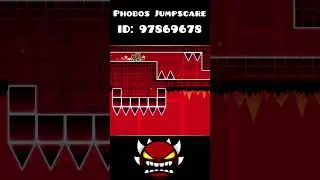 Phobos Jumpscare in Geometry Dash | #geometrydash #gd #gaming #wow #trending