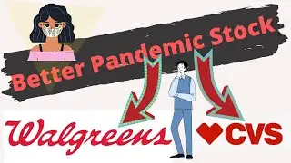 Better Pandemic Stock CVS [Dividend 3.08%] OR Walgreens [Dividend 4.36%] ? | Stock Market