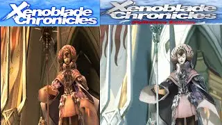 Xenoblade Chronicles: Original vs. Definitive Edition Comparison - Melia's Ceremony