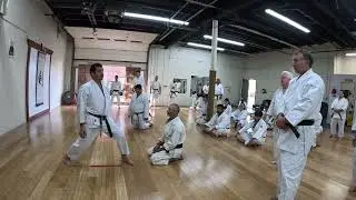 Raw GoPro Footage: Scott Langley at Cape Ann Shotokan Club in Beverly, MA - Both Sunday Sessions