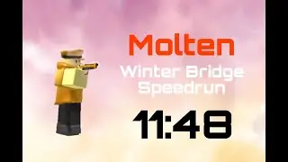 Roblox TDS Winter Bridge Speedrun with Golden Scout First Attempt