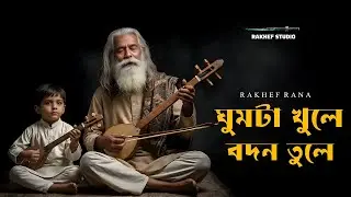 RAKHEF - Ghumta Khule Bodon Tule | ঘুমটা খুলে বদন তুলে | Folk Bangla Song | New Official Song 