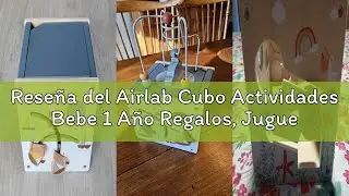 Rese&ntilde;a del Airlab Cubo Actividades Bebe 1 A&ntilde;o Regalos, Juguetes Madera Montessori con Laberinto de C