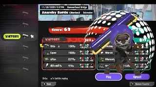 Finding Pockets to Play In 【Vanilla Carbon Roller】 【Splatoon3】 #スプラトゥーン3  #スプラ3