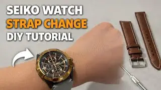 DIY- Seiko Watch Bracelet Replacement