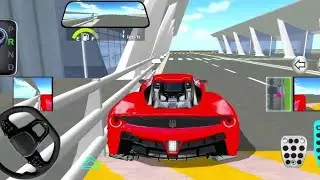New Red Mercedes G63 For Parking - 3d Driving Class android game || Car Game #gameplay #cargamef