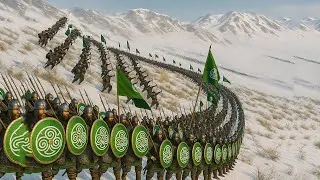 1000 VlandianTroops Vs 1000 Battanian | Mount & Blade 2 Bannerlord Tactics | Epic Battle