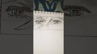 doma eye drawing challenge #anime #animester