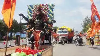 Kanwar Yatris celebrate Kanwar Yatra with deep devotion, discipline, and collective enthusiasm