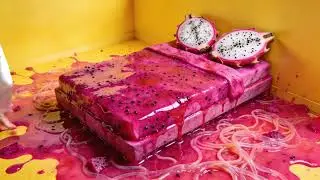 ASMR Bed 🛏️  Choose Your Favorite Food Bed To Sleep! 🍕