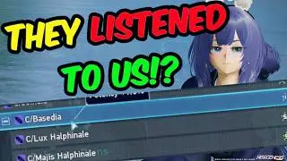 [PSO2:NGS] SEGA ACTUALLY LISTENED?