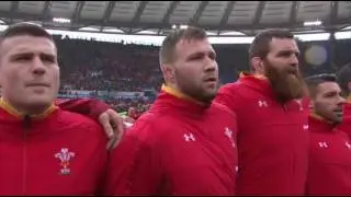 Anthems - Italy vs Wales [6N Rd1 2017]