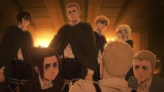 Connie says they will SAVE THE WORLD!!! (Attack on titan The final season Episode 8)