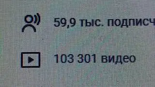 Зеркальная цифра 103301 в количестве видео на утро 19.01.2026 а именно 103 301 видео опубликовано