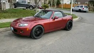 ENKEI TSP-5 17X9 +45 General gmax RS 255/40 r17 2006 MAZDA miata mx5