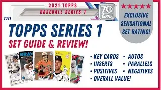 Обзор и руководство по набору Topps 1 серии 2021 года! Стоит своих денег или не очень?