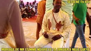 MARIAGE DE MR ET MME NDIAYE LE 14 JANVIER A NGUE GUEYE
