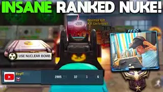 this RANKED NUKE is the BEST GAME EVER in COD Mobile (WE WERE LOSING UNTIL I NUKED THE ENEMIES)