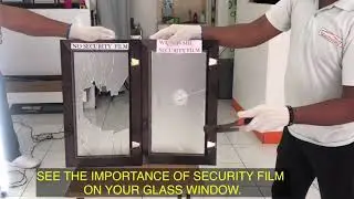 SECURITY FILM/ GLASS SAFETY FILM