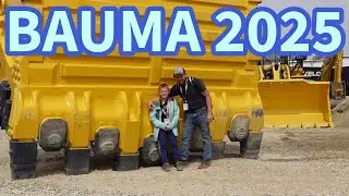 BAGGER-WAHNSINN! 🚜 Unser Tag auf der BAUMA 2025
