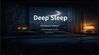 Let Your Mind Slow Down 🌙 | Deep Sleep English 1 Hour