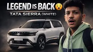 TATA SIERRA (WHITE) COLOUR LOOK🔥😮 | Prince Luthra Vibe #princeluthravibe #princeluthra #viral #vlog 