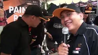 SAMURAI PAINT @KUSTOMFEST 2017