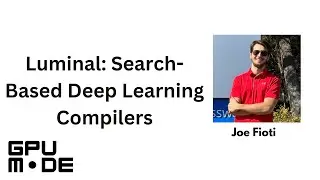 Luminal - Search-Based Deep Learning Compilers