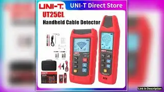 UNIT UT25CL Handheld Cable Locator NCV Noncontact Electrical Test Electrical Safety Detector Trace