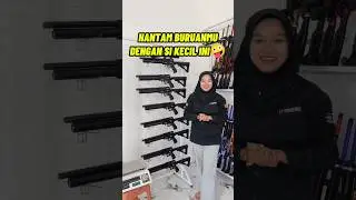 SENAPAN ANGIN MINI! PERFORMANYA TERBUKTI SETARA LARAS PANJANG 😎 #senapanmini