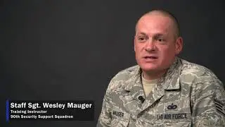 90 MW Security Forces Airmen Cheyenne Police Department officers train together (FE Warren AFB, WY)