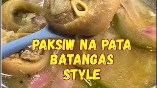 Paksiw na pata para sa tag ulan🤤 igop abaw