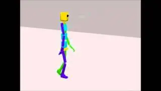 лунная походка анимация (moon walk)