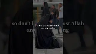 Ya Allah, ease the pain... always trust Allah SWT #allah #dua #healing #prayer #muftimenk