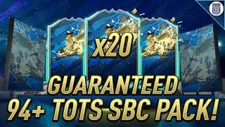 X20 GUARANTEED 94+ TOTSSF SBC PACKS! - FIFA 20 ULTIMATE TEAM