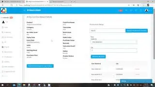 Production Module - Swift.ng Cloud ERP
