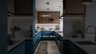 Kitchen Cabinet Colour Combos That Always Work #interiorgoals #interiordesign #homedecor  #trending