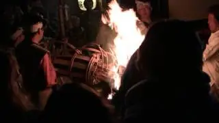Kurama Fire Festival_torch lighting