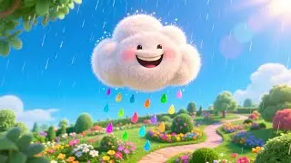 The Little Cloud That Loved to Rain | Sweet Weather Rhyme for Kids | Nursery Rhymes for Children