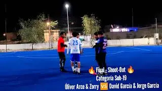 🔥 FINAL TORNEO DE SHOOT-OUT 🔥 Categor&iacute;a Sub - 1️⃣9️⃣