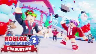 Roblox High School 2 (Graduation) - Food District - ‘Club Red’ Soundtrack ||Roblox||