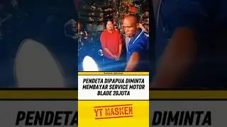 PENDETA PAPUA NGAMUK⁉️ SERVICE MOTOR 20JUTA! #beritaterkini #viral #trending #feedshorts #shorts